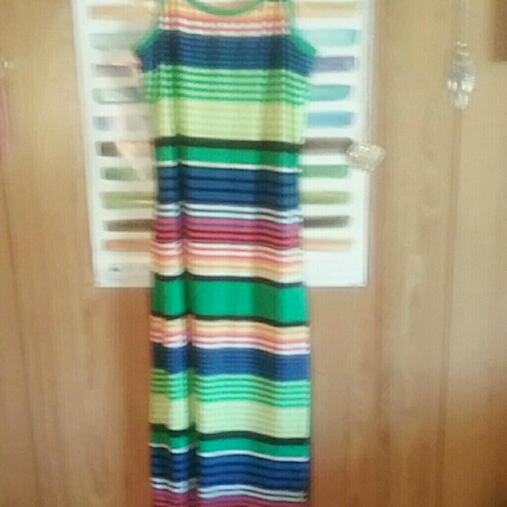 Rainbow Maxi Dress